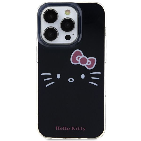 Etui Hello Kitty do iPhone 14 Pro, Czarny zdjęcie 3