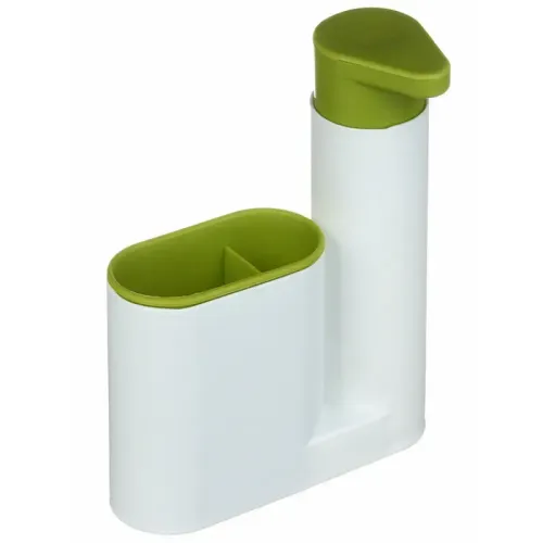 Dozownik kuchenny organizer na mydło płyn z miejscem na gąbkę zmywak na Arena.pl