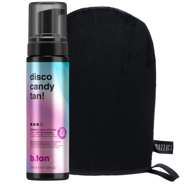 b.tan Disco Candy Tan Pianka Samoopalająca + Rękawica zdjęcie 1