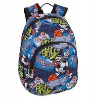 COOLPACK TOBY MAŁY PLECAK SZKOLNY PODRÓŻNY ODBLASKI GWIZDEK SZELKI HOBBY