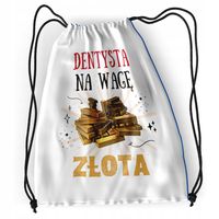 Plecak Sportowy Szkolny Dla Dentysty Worek Z Nadrukiem Ze Zdjęciem