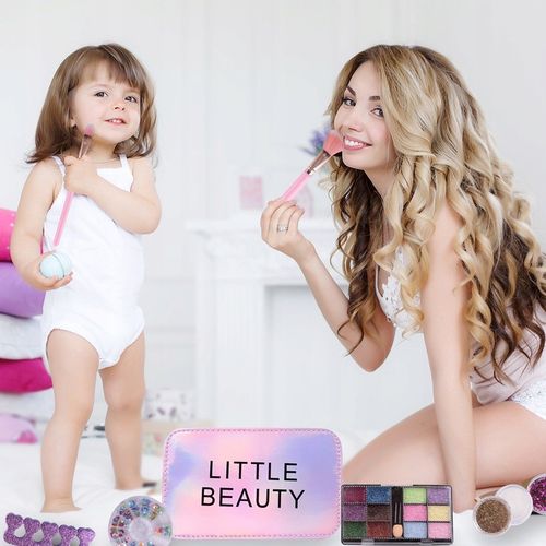 TOREBKA ZESTAW KOSMETYKÓW KOSMETYKI DO MAKIJAŻU KOSMETYCZKA DLA DZIEWCZYNKI na Arena.pl