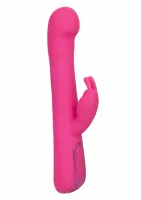 calexotics elite beaded g rabbit silikonowy, wodoodporny, fioletowy