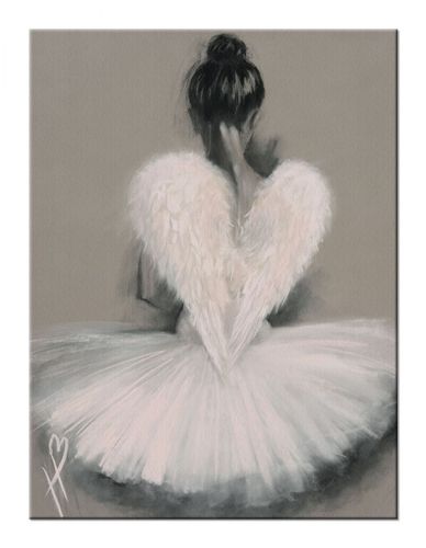 Angel Wings - Obraz na płótnie 30x40 cm na Arena.pl