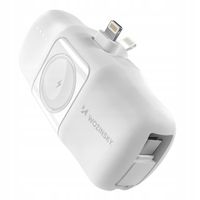 2 x Mini powerbank Wozinsky WF16-YLS 5000mAh 15W Lightning z wbudowanym kab