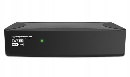 DEKODER TUNER TV NAZIEMNEJ HD DVB-T2 HEVC H.265 SCART HDMI USB + PILOT na Arena.pl