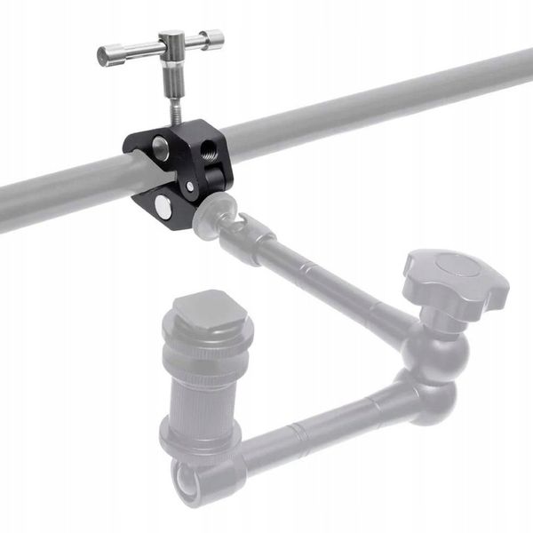Crab Clamp Magic Arm Zacisk Studyjny Uniwersalny 1/4 3/8 + Ramię Przegubowe zdjęcie 6