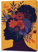 Obraz 70x100cm Botaniczna Muza