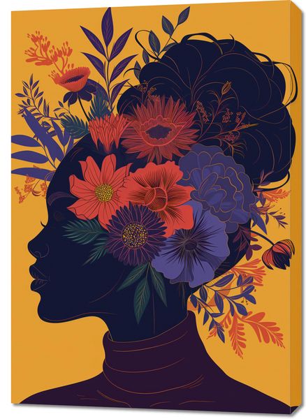 Obraz 70x100cm Botaniczna Muza zdjęcie 1