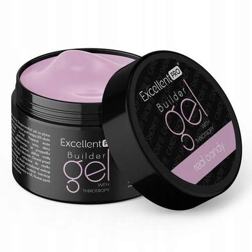 Excellent PRO Builder gel with thixotropy 50g REAL CANDY TPO FREE na Arena.pl