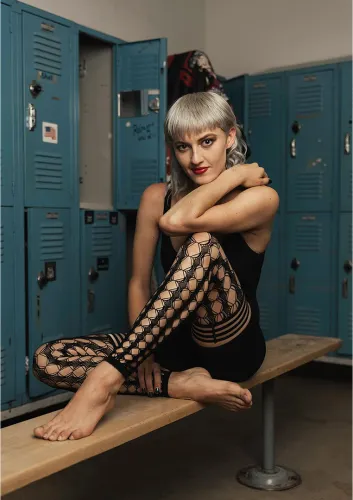 kix'ies jo c pończochy do uda bez palcow siateczkowe na Arena.pl