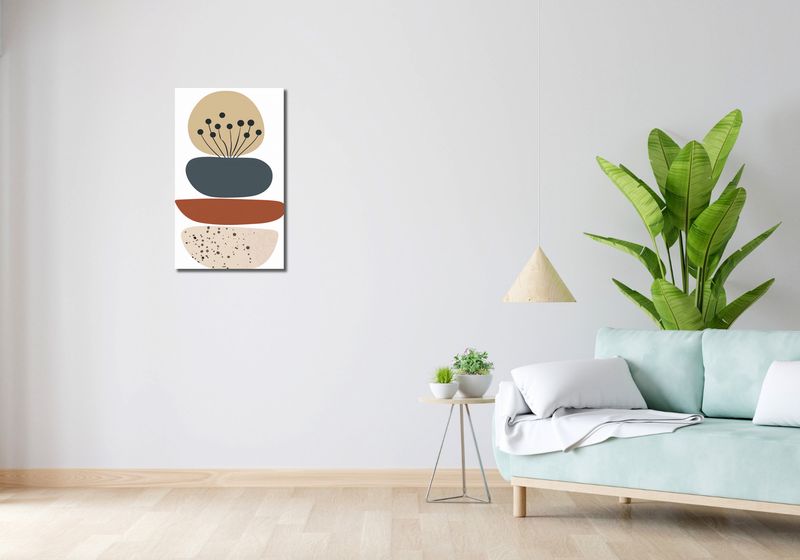 Obraz 40x70cm Organiczna Kompozycja zdjęcie 2