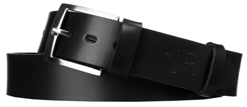 pasek męski skórzany rns-105 black zdjęcie 3