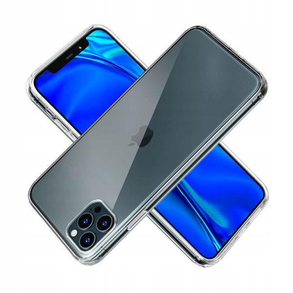 Silikonowe etui na Apple iPhone 12 Pro Max - 3mk Clear Case zdjęcie 7
