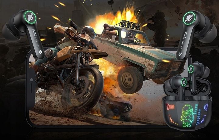 ONIKUMA BEZPRZEWODOWE SŁUCHAWKI GAMINGOWE T36 BLUETOOTH PODŚWIETLENIE RGB zdjęcie 11