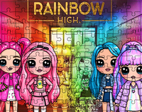 Puzzle Rainbow High