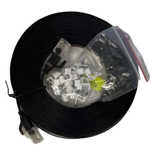Kabel sieciowy LAN Ethernet CAT7 płaski 5m na Arena.pl