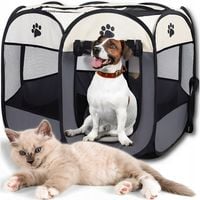 SKŁADANY KOJEC LEKKI DLA PSA KOTA KRÓLIKA SZCZENIĄT LEGOWISKO DO DOMU