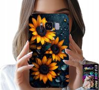 ETUI DO SAMSUNG GALAXY S8 - SŁONECZNIKI, SŁONECZNIK, KWIECISTE WZORY
