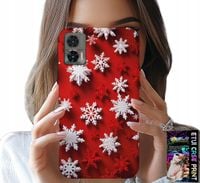 ETUI DO MOTOROLA EDGE 30 NEO - PŁATKI ŚNIEGU, ŚNIEG, GWIAZDKI, ŚWIĘTA