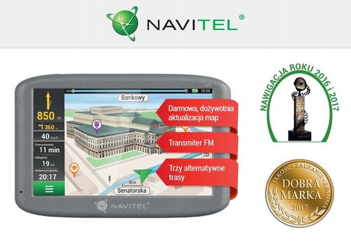 Navitel E500 Nawigacja samochodowa z mapami Europy 47 krajów na Arena.pl