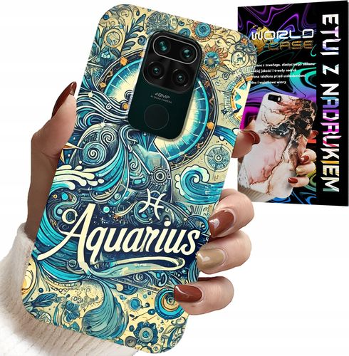 ETUI DO XIAOMI NOTE 9 - ZNAK ZODIAKU, WODNIK, ASTRONOMIA PLECKI na Arena.pl