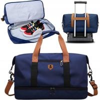 TORBA PODRÓŻNA BAGAŻ PODRĘCZNY SPORTOWA DAMSKA MĘSKA NA RAMIĘ POJEMNA