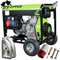 Generator Agregat Prądu AVR Diesel 6,25 kVA 230/400V diesla prądotwórczy