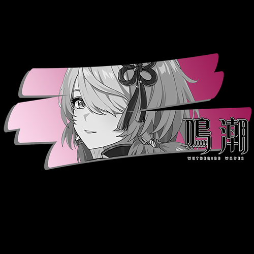 Koszulka Czarna Wuthering Waves - WYBIERZ FASON I KOLOR KOSZULKI Damska L na Arena.pl