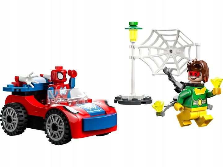 LEGO SPIDEY 10789 SAMOCHÓD SPIDER MANA I DOC OCK zdjęcie 4