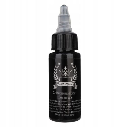 TUSZ DO TATUAŻU LINING BLACK 30ml CZARNY na Arena.pl