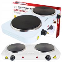 KUCHENKA ELEKTRYCZNA DWUPALNIKOWA PŁYTA NA PRĄD TURYSTYCZNA 2000W PRZENOŚNA