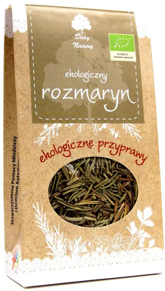 Rozmaryn BIO 30 g - Dary Natury zdjęcie 1