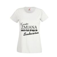 KOSZULKA TOP t-shirt dla dziewczyny z napisem