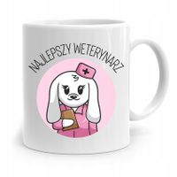 Kubek Dla Weterynarza Najlepszy Weterynarz Prezent Z Nadrukiem Ze Zdjęciem