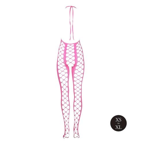 bodystocking with halterneck   pink   xs/xl na Arena.pl
