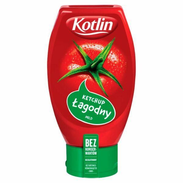 KETCHUP KOTLIN ŁAGODNY TUBA 450G zdjęcie 1