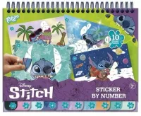 Naklejanie po numerach Disney Stitch