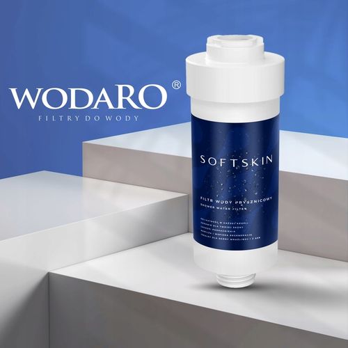 SOFTSKIN Filtr Wody Prysznicowy pod Prysznic WodaRO Filtracja KDF BPA FREE na Arena.pl