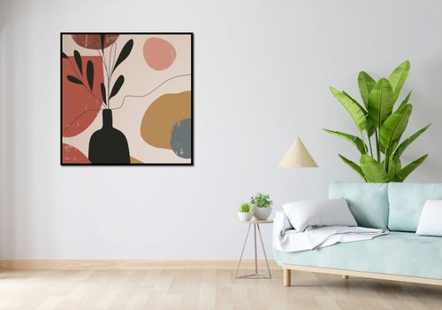 Plakat 100x100cm Nowoczesna Odwaga na Arena.pl