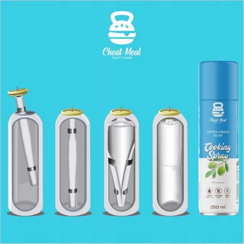OLEJ RZEPAKOWY + OLIWA Z OLIWEK 250ml W sprayu 250 ML do smażenia ZESTAW na Arena.pl