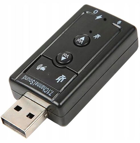 AK103B Karta dźwiękowa virtual 7.1ch usb na Arena.pl