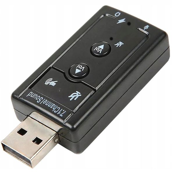 AK103B Karta dźwiękowa virtual 7.1ch usb zdjęcie 3