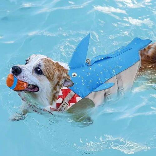 Kamizelka Kapok dla psa regulowana S rekin nieb. na Arena.pl