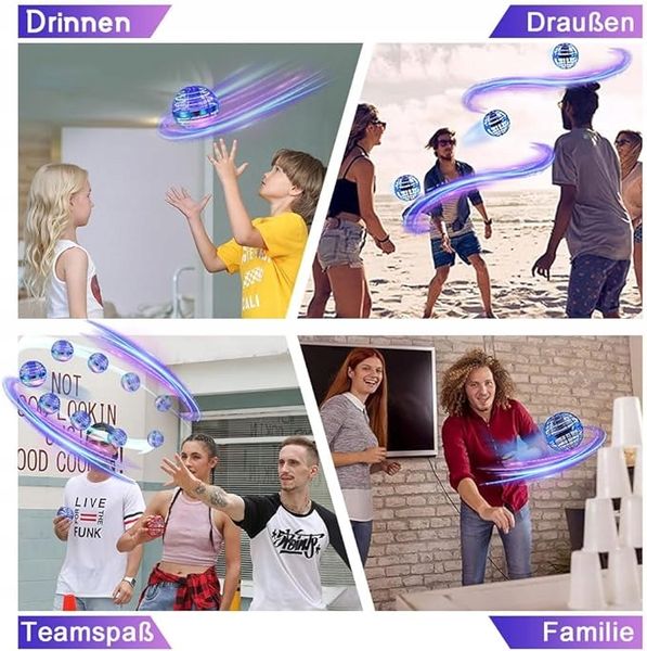 Ręczny pływający dron LED zdjęcie 7