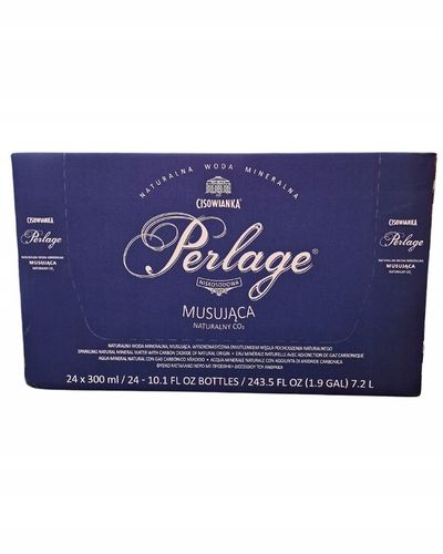 Cisowianka Perlage Naturalna Woda Mineralna Musująca Szkło 24x 300 ml na Arena.pl