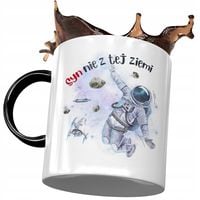 Kubek Czarny Dla Syna Na Dzień Dziecka Prezent Z Nadrukiem Ze Zdjęciem