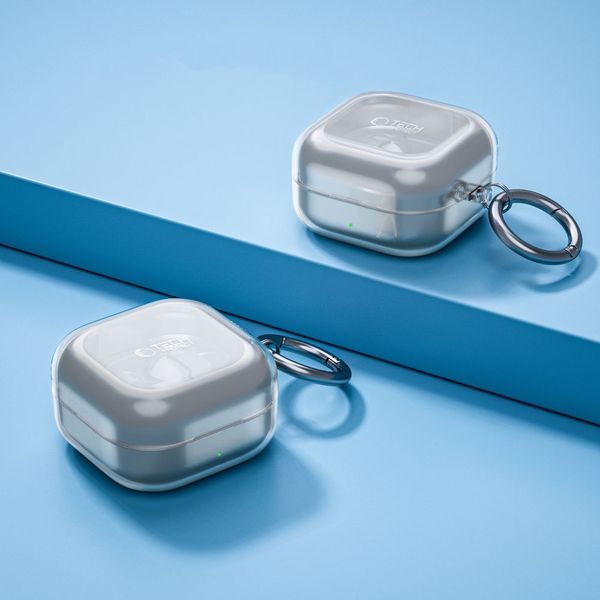 tech-protect flexair samsung galaxy buds 4 / 4 pro clear zdjęcie 5