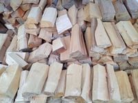 Drewno do wędzenia Olcha OKOROWANA 10 kilogramów cięta na ok. 25cm Olsza