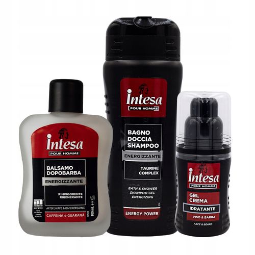Intesa Męski Zestaw Żel + Balsam Po Goleniu + Żel na Arena.pl